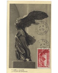 Deux Cartes-maximum France n° 354 et 355 - Victoire de Samotrace