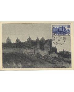 Carte-maximum France n° 392 - Carcassonne