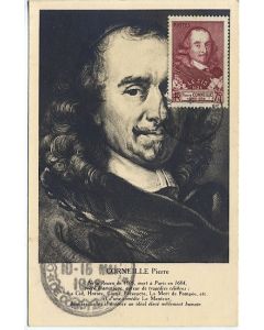 Carte-maximum France  n° 335 - Corneille