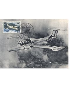 Carte-maximum France - PA n°35 Aviation Morane Saulnier 360