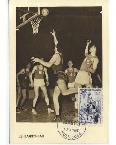 Carte-maximum France - n° 1071 - Le Basket-Ball
