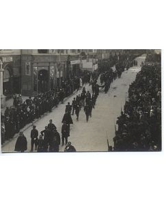 Carte postale Hérault 34 Montpellier Défilé funéraire rue de la Loge (4)