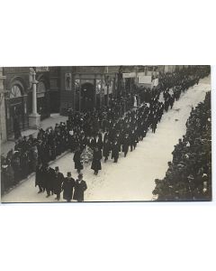 Carte postale Hérault 34 Montpellier Défilé funéraire rue de la Loge (6)