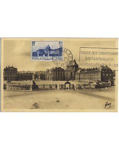 Carte-maximum France n° 379 - Chateau de Versailles