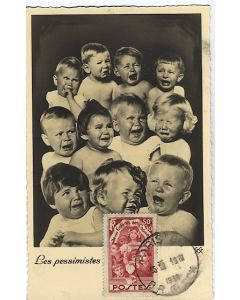 Carte-maximum France n° 312 - Les enfants des chômeurs