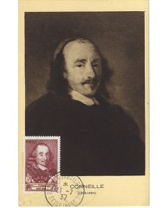 Carte-maximum France n° 335 - Pierre Corneille