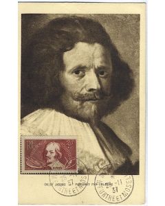 Carte-maximum France n° 330 - Jacques Callot