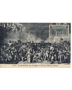 Carte-maximum France n° 444 - Serment du jeu de Paume