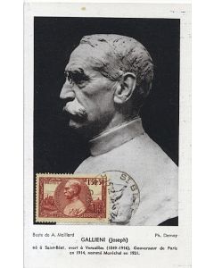 Carte-maximum France n° 456 - Joseph Galliéni