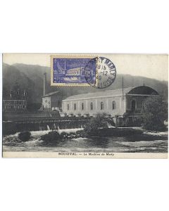 Carte-maximum France n° 430 -  Bougival - Machine de Marly