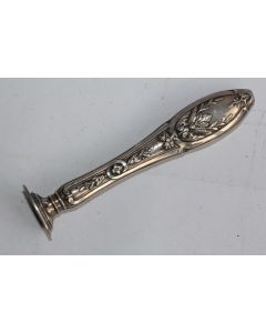 Sceau cachet argent massif