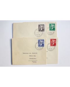 Série exposition nationale Suisse de Zurich Italien 1939 Premier jour