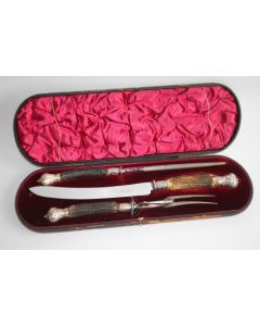 Service à gigot argent Anglais Sheffield Thomas Turner & Co