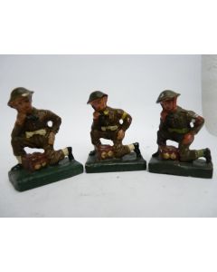Soldat DURSO Militaire Téléphone (x3)