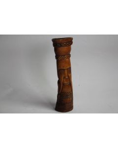 Statuette os sculpté Art ethnique africain Lega Congo