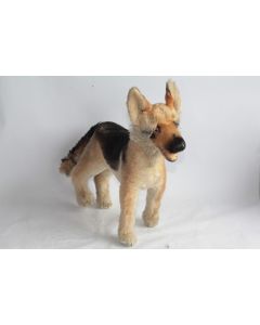 STEIFF Chien peluche mohair Berger Allemand