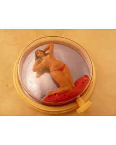 Miroir Pin-up danse du ventre souvenir d'Algérie