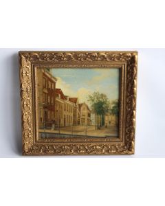 Tableau peinture à l'huile 1877
