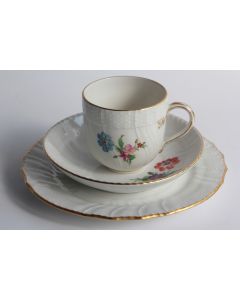 Tasse Assiette à dessert porcelaine KPM Berlin Allemagne