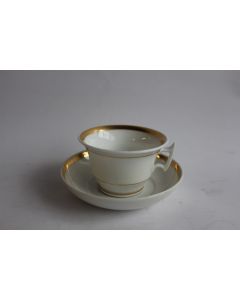 Tasse porcelaine de Paris Empire
