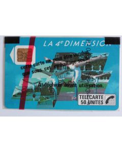 Télécarte à puce France 4e Dimension Femmes 1988 NSB