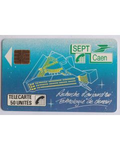 Télécarte à puce France Interne S.E.P.T. Caen 1988