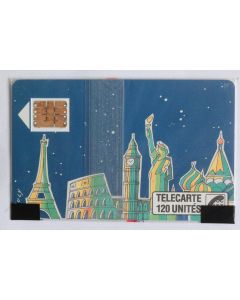 Télécarte à puce France Lucy 120U SC3 1989 NSB