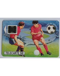 Télécarte à puce France Privée Coupe du monde de Football 1989