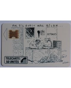Télécarte à puce France Privée Macintosh M.G.I. 1989