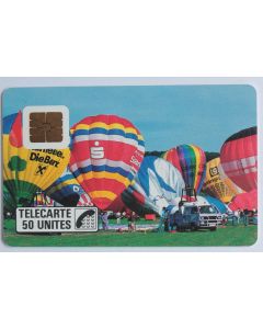 Télécarte à puce France Privée Montgolfières MPB 1989