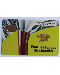 Télécarte à puce France Privée-Publique Chocolat Meunier SO3 1991