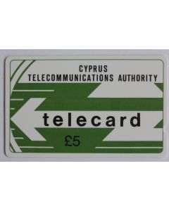 Télécarte GPT Chypre Cyta Logo 5 £ 1988 10CYPB