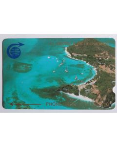Télécarte GPT St Vincent & The Grenadines Admiralty Bay 10 ECS