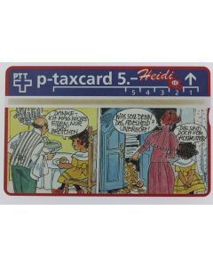 Télécarte L&G dummy Heidi n°10 Suisse