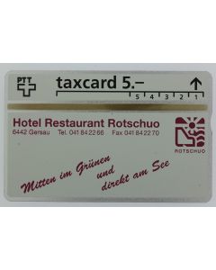 Télécarte L&G dummy Hotel Restaurant Rotschuo Gersau Suisse