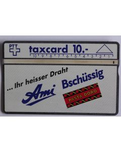 Télécarte L&G Hero Arni Teigwaren 308L Suisse 1993