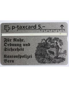 Télécarte L&G Kantonspolizei Bern 404L Suisse 1994