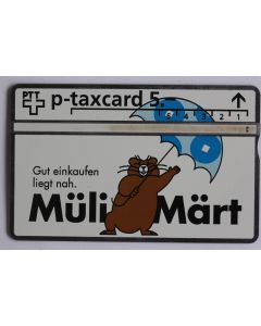 Télécarte L&G Müli Märt 407L Suisse 1994