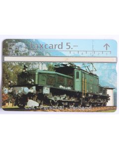 Télécarte L&G Schweiz. Eisenbahner Verband 204L Suisse 1992