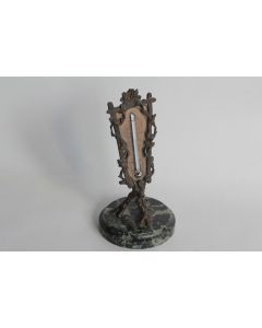 Thermomètre bronze XIXe siècle