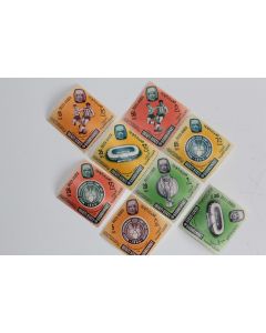 Timbres South arabia Qu'aiti state in Hadhramaut football 1966 neufs