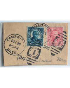 Timbres USA cachet n°1 bureau de poste américain 1925