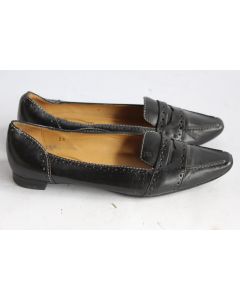 TOD'S mocassins cuir noir T35