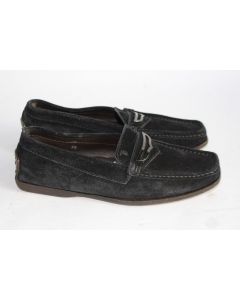 TOD'S mocassins daim noir T35
