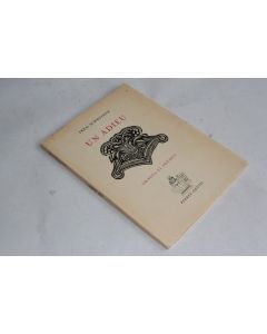 Un adieu Images et poèmes Fred Schneider 1963 édition originale numéroté