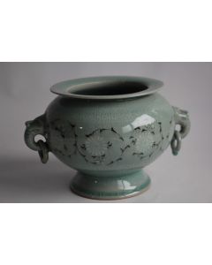 Vase céramique céladon Corée