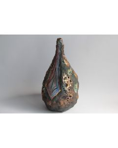 Vase céramique Italo Casini Italie Lava 1950
