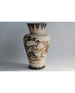 Vase grès d'Art Basque Gaïtaud