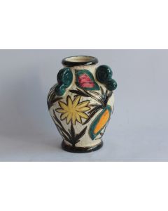 Vase Vallauris Fase Fleurs vintage