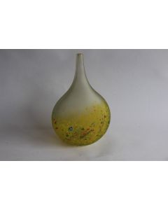 Vase verre MDINA Yellow Fantasy